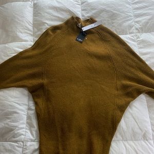 Fitted Mustard Sweater